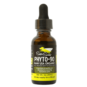 PHYTO 90Mg Full Spectrum Oil For Dogs & Cats Super Snouts, hemp oil, PHYTO, 90